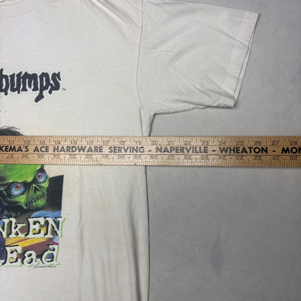 Goosebumps Shrunken Head Graphic T-Shirt Kids XL Winterland Champ 90s Horror